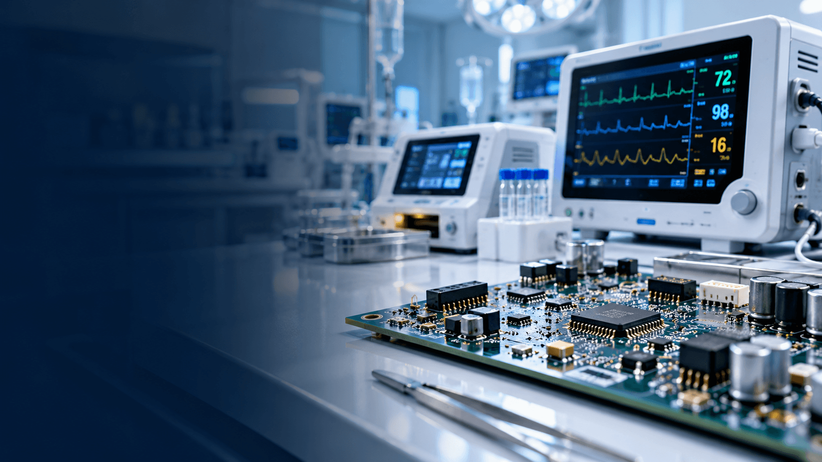Medical electronics and healthcare equipment
