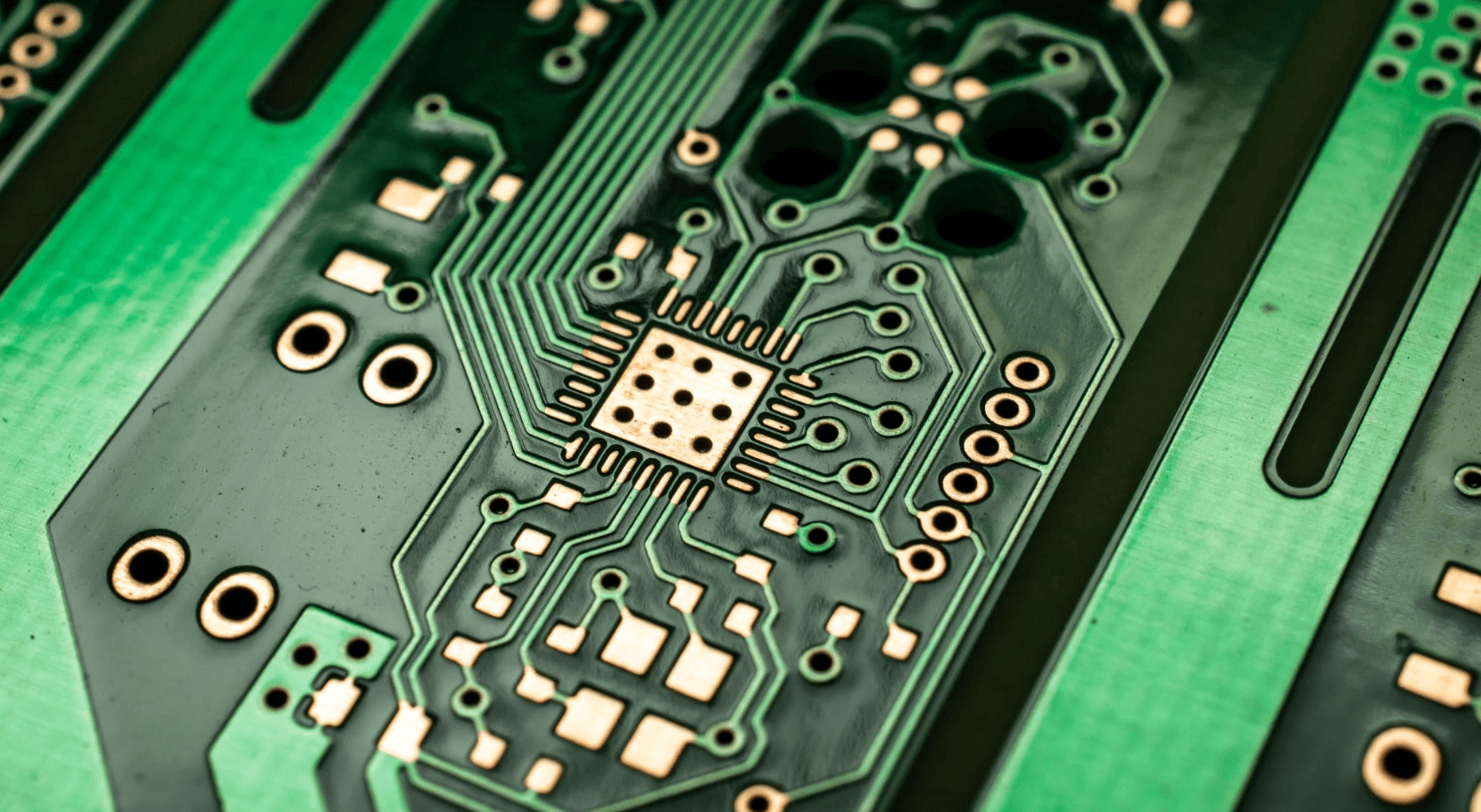 Printed circuit board for electronics manufacturing and assembly