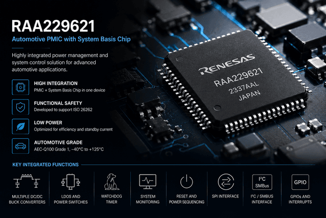 Advanced Voltage Regulator Controller (RAA229621)
